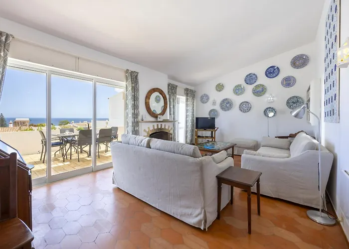 Coolhousesalgarve Luz, 3 Bed Linked House, Pool, Superb Panoramic Sea View, Casa Buganvílias *